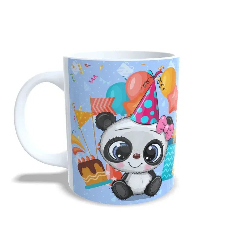 Taza Cumpleaños Oso Panda | Regalo Infantil Adorable Taza Cumpleaños Oso Panda | Regalo Infantil Adorable