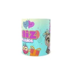 Taza Cumpleaños Búhos | Regalo Infantil/Original