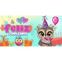Taza Cumpleaños Búhos | Regalo Infantil/Original