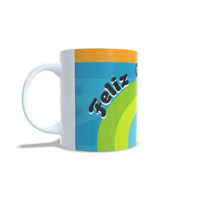 Taza "Feliz Cumpleaños" | Regalo Original y Colorido