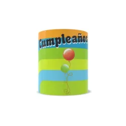 Taza "Feliz Cumpleaños" | Regalo Original y Colorido