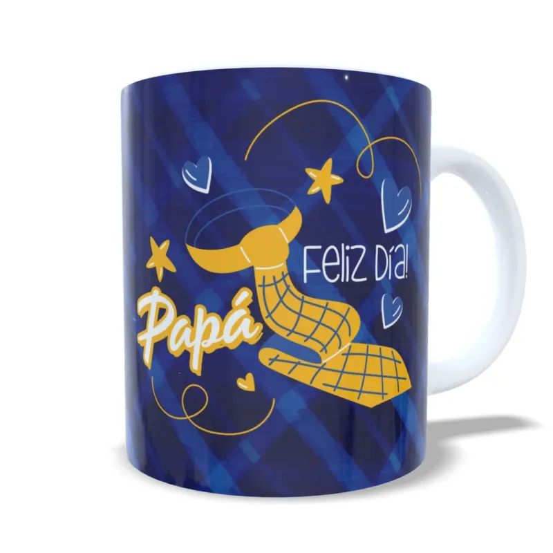 Taza con Foto Papa Feliz Dia