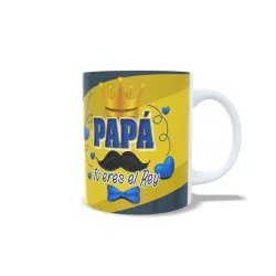 Taza Papa tu eres el Rey con Foto