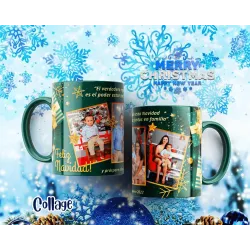Taza Navidad con tus fotos favoritas 1591