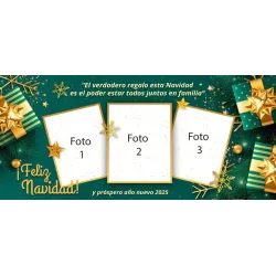 Taza Navidad con tus fotos favoritas 1591