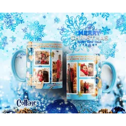 Taza Navidad con tus fotos favoritas 1592