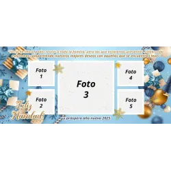 Taza Navidad con tus fotos favoritas 1592