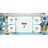 Taza Navidad con tus fotos favoritas 1592