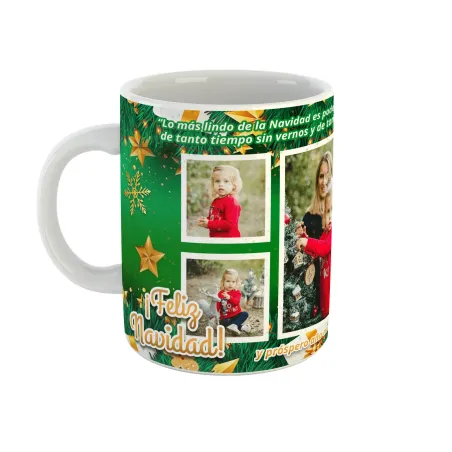 Taza Navidad con tus fotos favoritas 1594