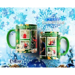 Taza Navidad con tus fotos favoritas 1594