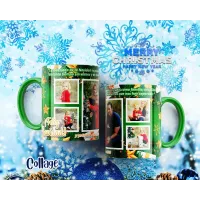 Taza Navidad con tus fotos favoritas 1594