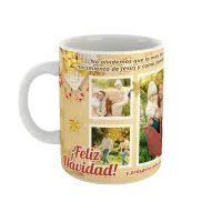Taza Navidad con tus fotos favoritas 1596
