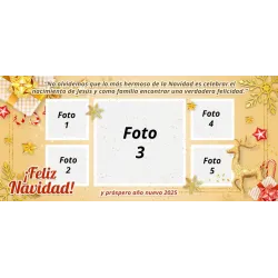 Taza Navidad con tus fotos favoritas 1596