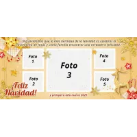 Taza Navidad con tus fotos favoritas 1596