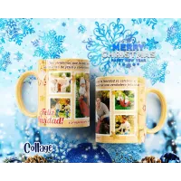 Taza Navidad con tus fotos favoritas 1596