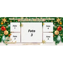 Taza Navidad con tus fotos favoritas 1598