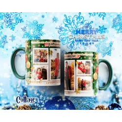 Taza Navidad con tus fotos favoritas 1598