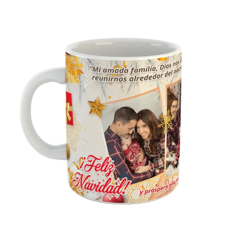 Taza Navidad con tus fotos favoritas 1593