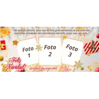 Taza Navidad con tus fotos favoritas 1593