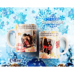 Taza Navidad con tus fotos favoritas 1593