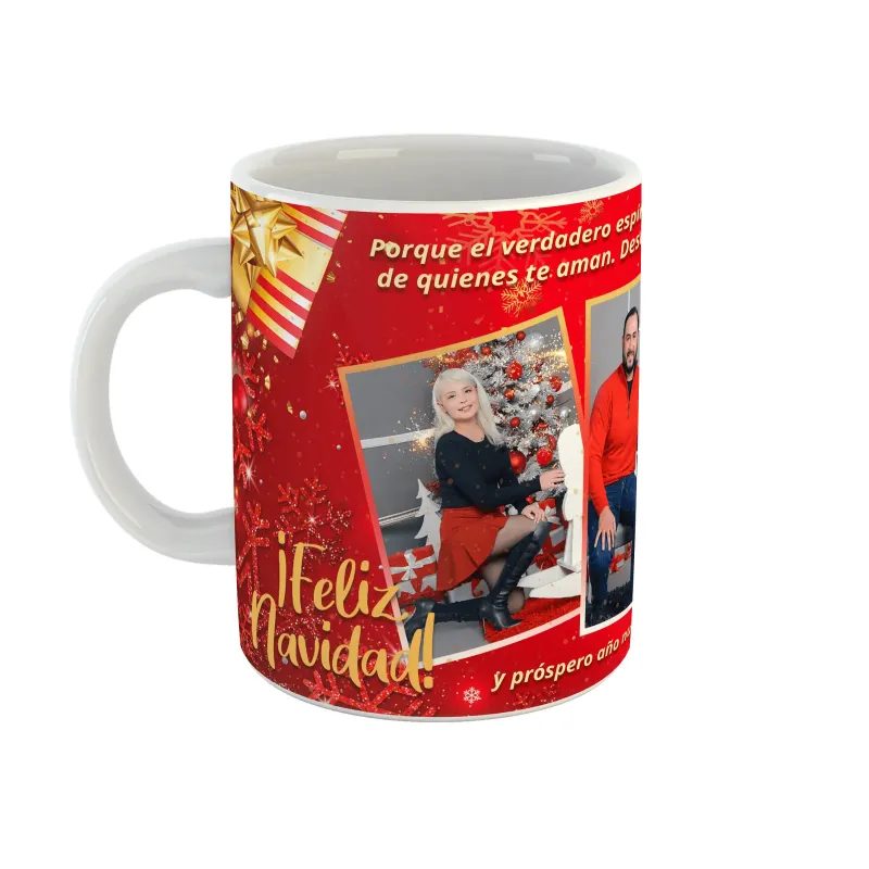 Taza Navidad con tus fotos favoritas 1595