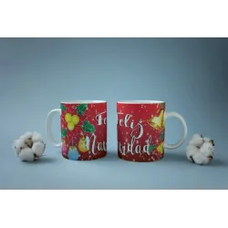 Taza Frase Feliz Navidad 01