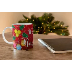 Taza Frase Feliz Navidad 01