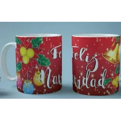 Taza Frase Feliz Navidad 01