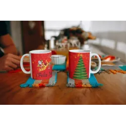 Taza Frase Feliz Navidad 02