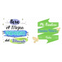 Taza "Para El Mejor Padrino Del Mundo" | Regalo Bautizo