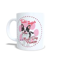 Taza Bull dog frances