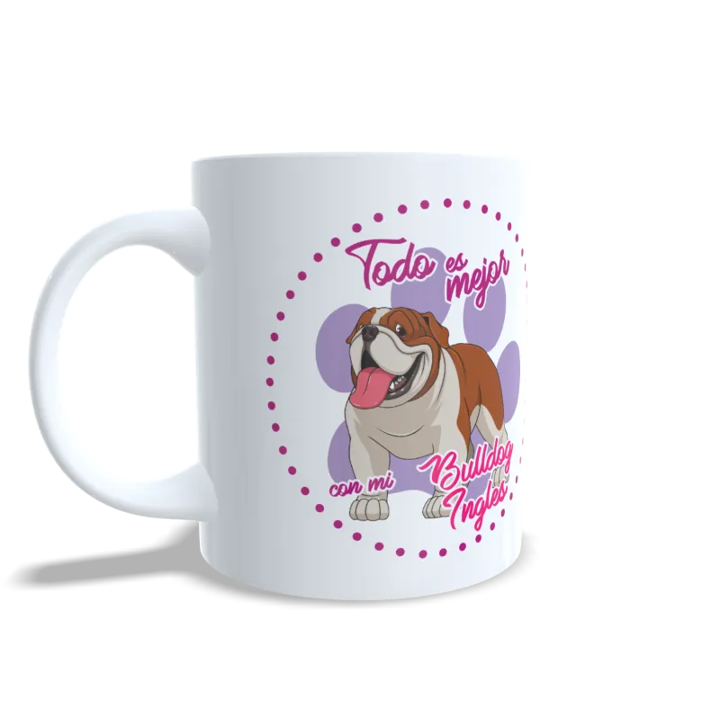 Taza Bulldog Ingles
