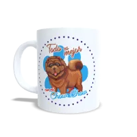Taza "Todo es Mejor con mi Chow Chow" - Regalo Único
