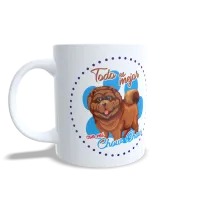 Taza "Todo es Mejor con mi Chow Chow" - Regalo Único