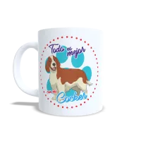 Taza "Todo es Mejor con mi Cocker" - Regalo Encantador