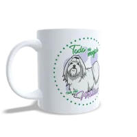 Taza "Todo es Mejor con mi Maltés" - Regalo para Amantes de Malteses