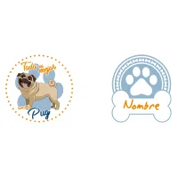 Taza "Todo es Mejor con mi Pug" - Regalo Adorable para Amantes de Pugs