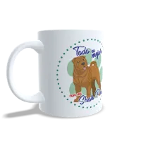 Taza "Todo es Mejor con mi Shar Pei" - Regalo Ideal Amantes de la Raza