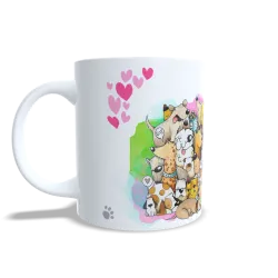Taza Todo Lo Que Necesito Es Amor Y Un Perro... O Cinco