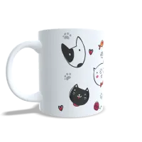 Taza "Los Mejores Amigos Vienen en Todas Formas y Tamaños"