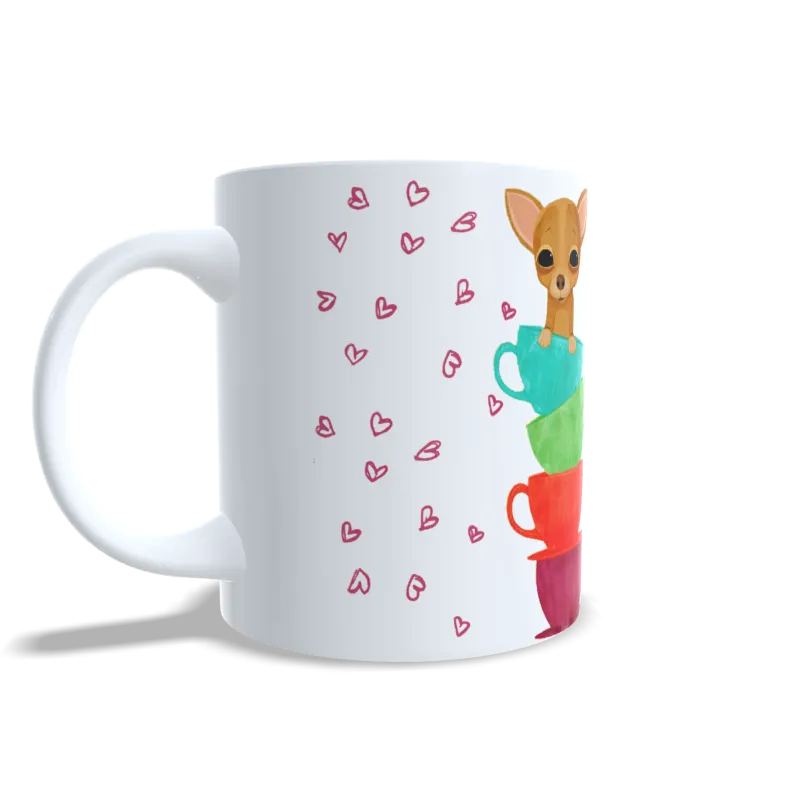 Taza "Amo a Mi Perro con Sus Pulgas y Defectos" | Humor Canino Taza "Amo a Mi Perro con Sus Pulgas y Defectos" | Humor Canino