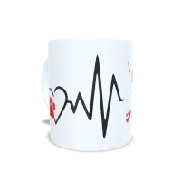 Taza "Mi Corazón Lleno de Huellitas" | Regalo Mascotas