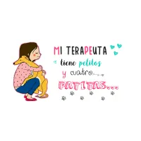 Taza "Mi Terapeuta Tiene Patitas" | Regalo Mascotas Original
