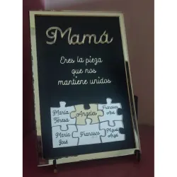Cuadro Puzzle Metacrilato 20x30 | Nombres Personalizados