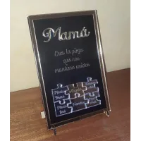Cuadro Puzzle Metacrilato 20x30 | Nombres Personalizados