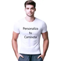 Camiseta Blanca Personalizable | Transpirable y Secado Rápido