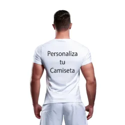 Camiseta Blanca Personalizable | Transpirable y Secado Rápido
