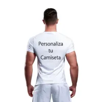Camiseta Blanca Personalizable | Transpirable y Secado Rápido