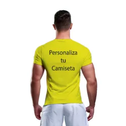Camiseta Amarillo Flúor Transpirable | Secado Rápido