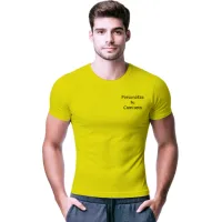Camiseta Amarillo Flúor Transpirable | Secado Rápido